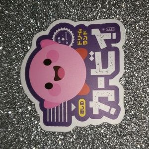 Pokemon Waterproof Sticker Kirby
